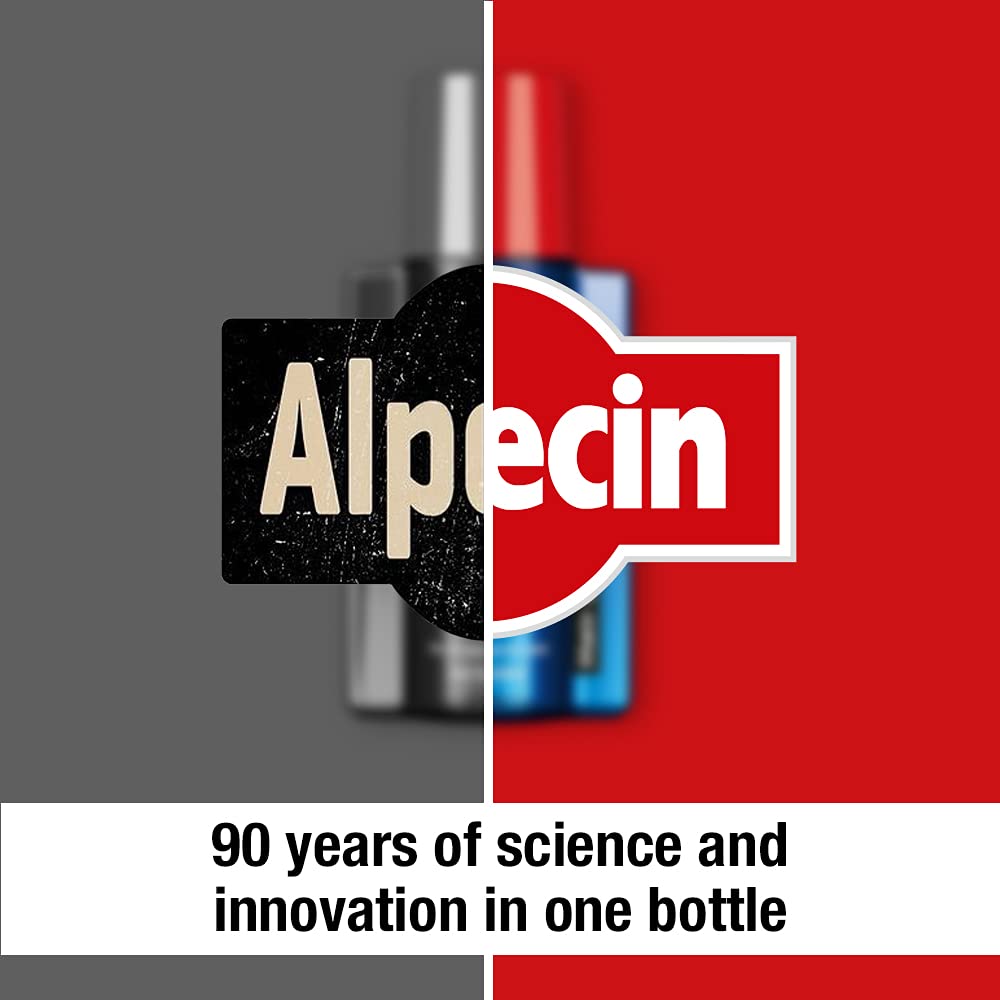 Alpecin aplicación ritual para cabello fuerte — uso diario.