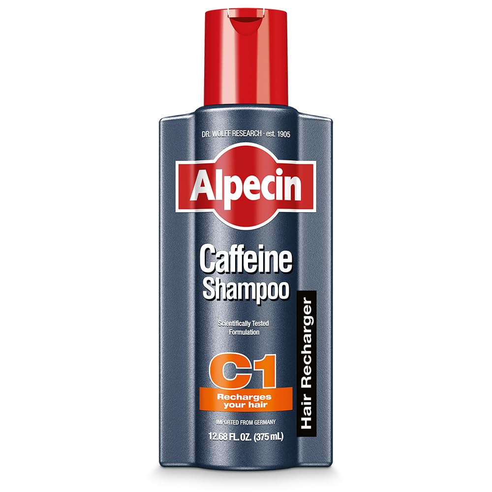 Alpecin Caféina Champú Cabello: enfoque en crecimiento natural del cabello.