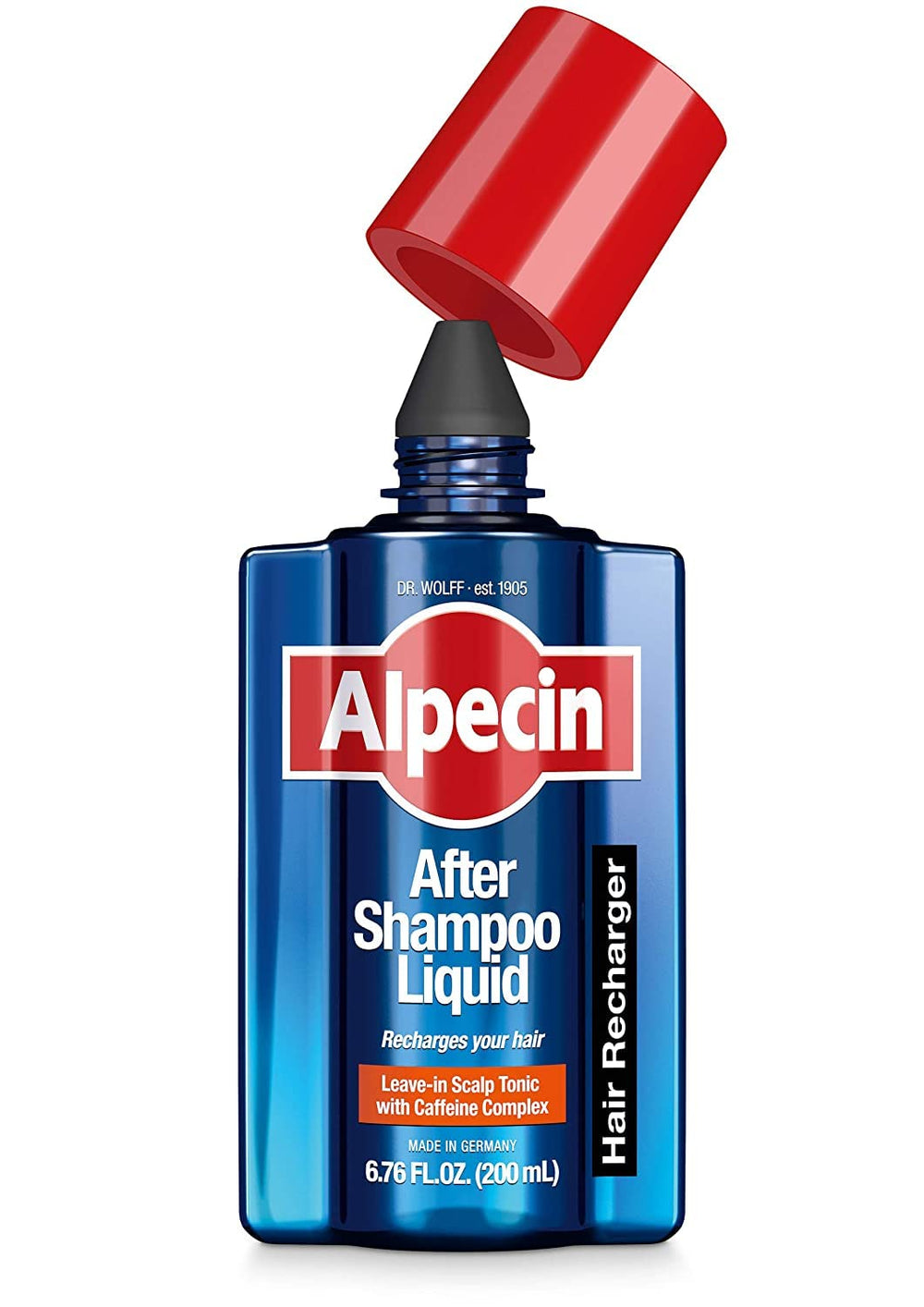 Alpecin envase y empaque del conjunto tres frascos