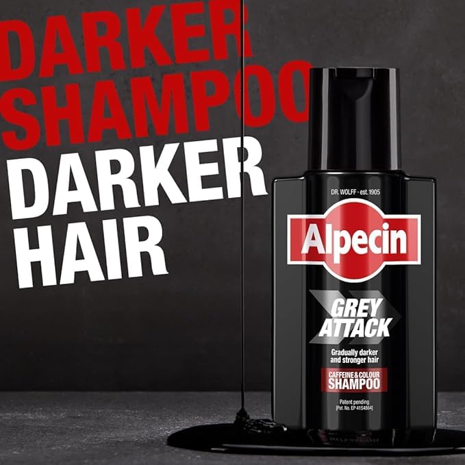 Alpecin Gray Attack, pack de dos botellas para uso continuado.