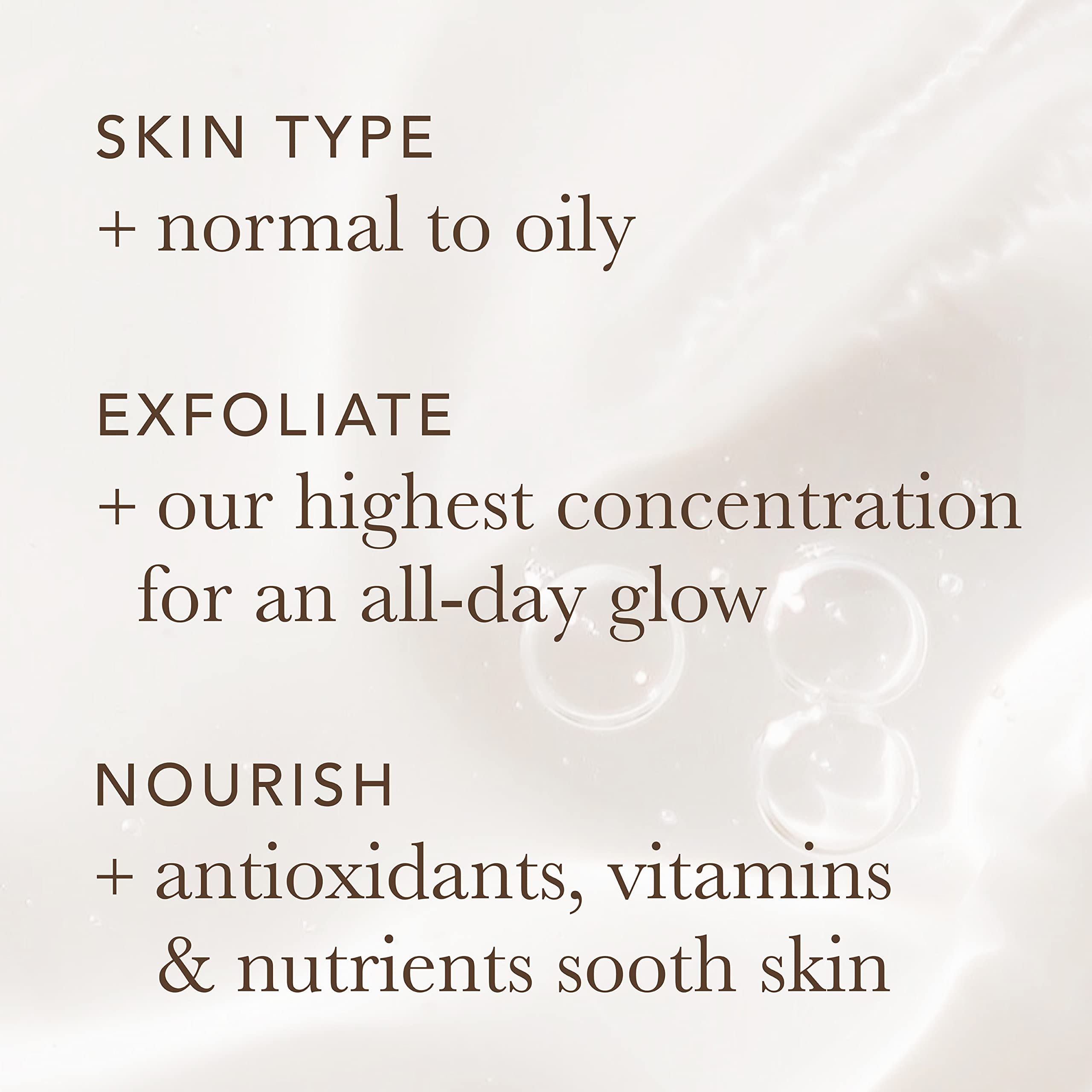 Applying Alpha Renewal Serum to the face for a silky finish