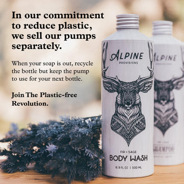 Alpine Provisions champú, experiencia spa en casa para cabello revitalizado.