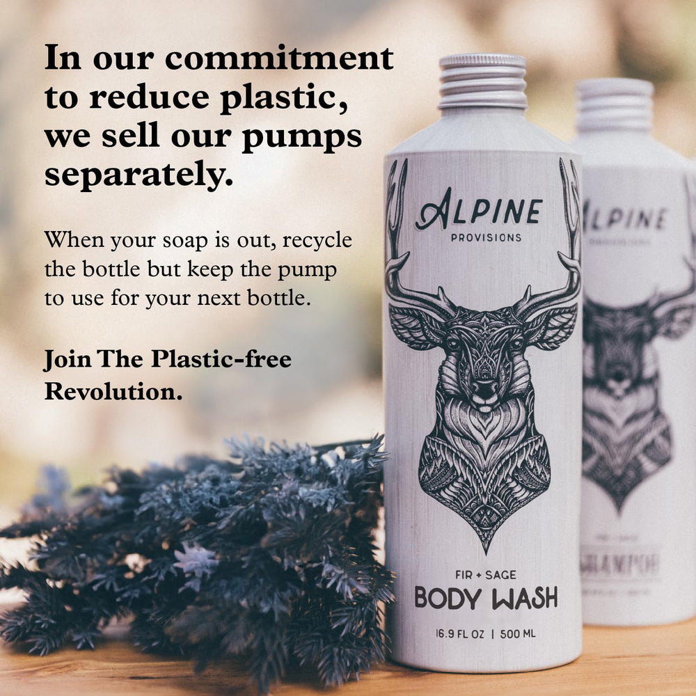 Alpine Provisions champú, experiencia spa en casa para cabello revitalizado.