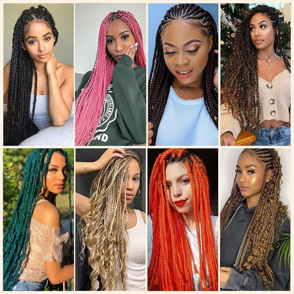 Extensiones profesionales de trenzas Alremyssy para peinados personalizados.