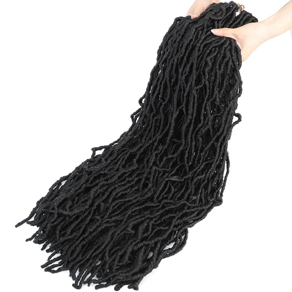Alrence Faux Locs accesorios incluidos gancho y anillos para montaje
