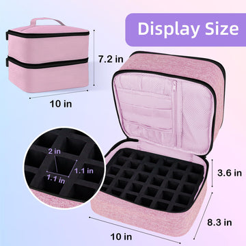 Diseño portátil y compacto para manicuras en casa o en cliente.