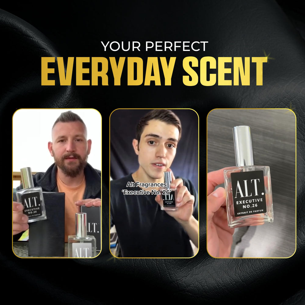 ALT. FRAGRANCES Executive 26, envase de 60 ml, opción asequible con calidad percibida.