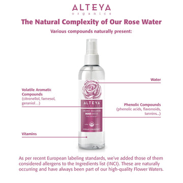 Proceso de destilación al vapor de Alteya Organics, preservando nutrientes.