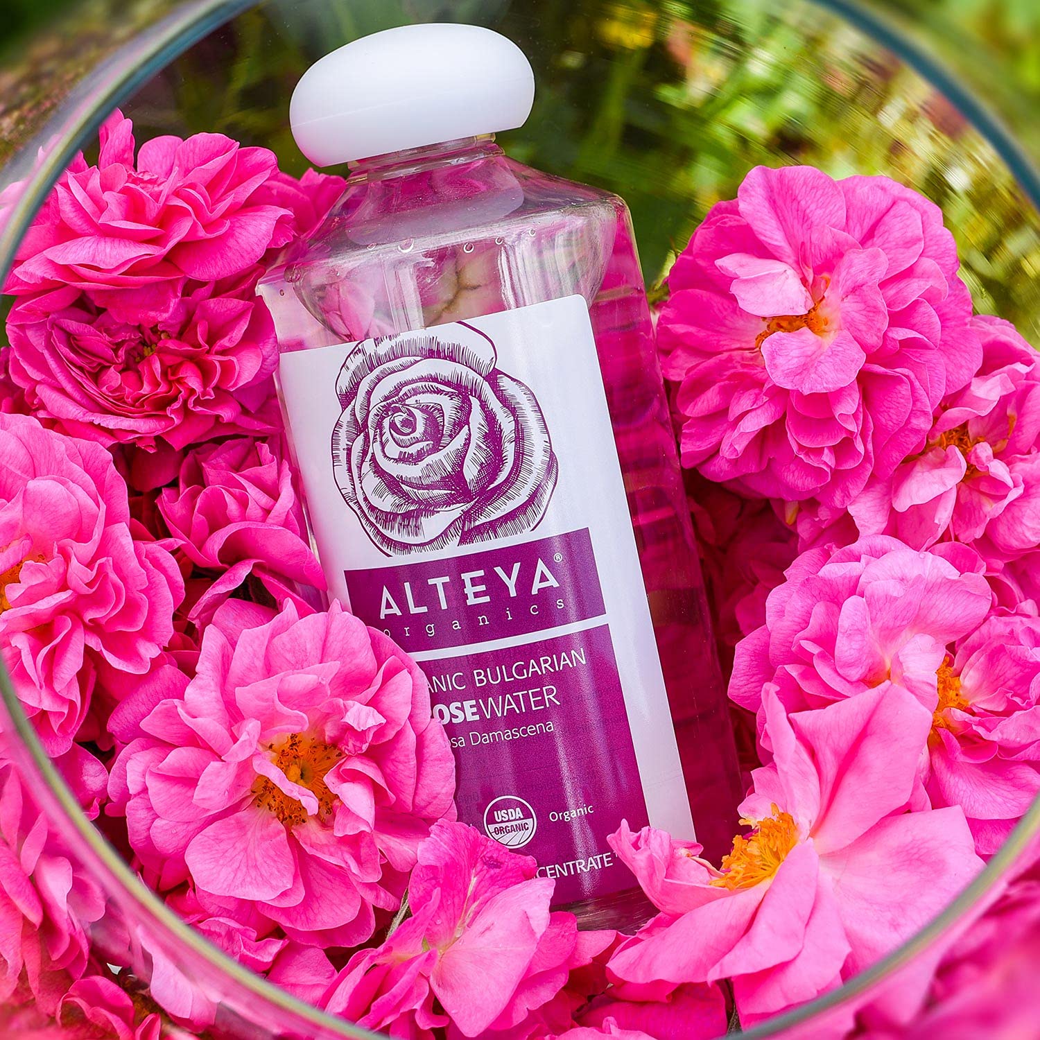 Traçabilité complète: distillerie et jardins biologiques certifiés.
