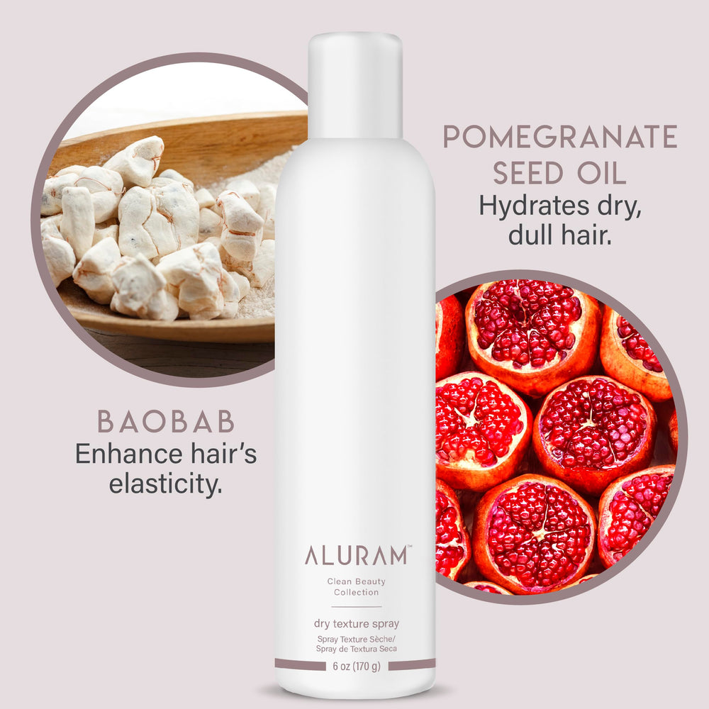 ALURAM Huile baobab et grenade – infusion nourrissante légère pour les cheveux.