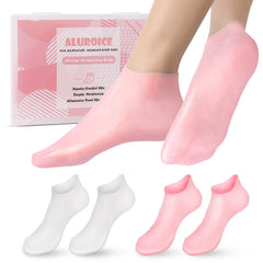 Calcetines de silicona ALUROICE con hidratación nocturna para pies secos