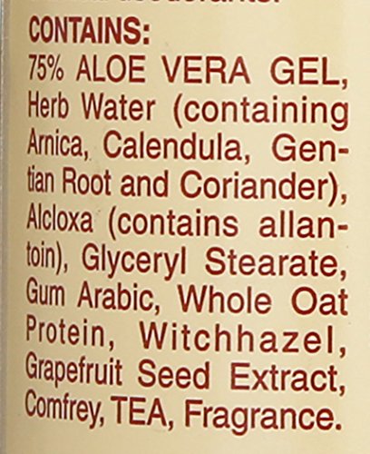 Textura cremosa de Alvera desodorante con Aloe y Almendras.