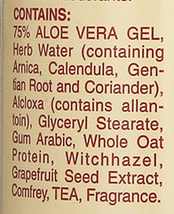 Textura cremosa de Alvera desodorante con Aloe y Almendras.