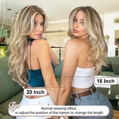 ALXNAN dirty blonde mixed color close-up showcases versatile, sun-kissed tones.