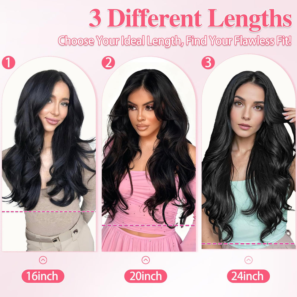 ALXNAN extensiones para ocasiones diarias y eventos, looks versátiles.