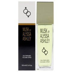 Alyssa Ashley Musk: notas cítricas en la apertura para un aroma fresco y duradero.