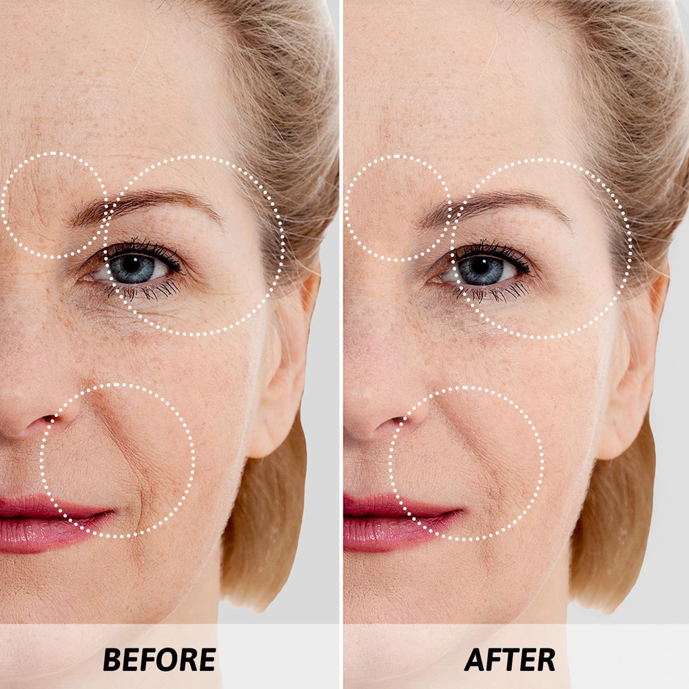 AM AROMANTRA eye gel; cool care around the delicate eye area.
