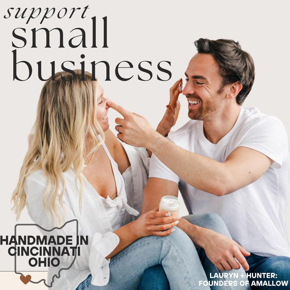 Soin quotidien Amallow pour peau hydratée et protégée.