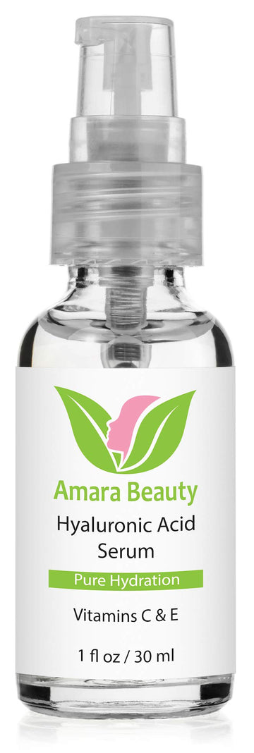 Aplicación de gotas de Amara Beauty, se absorben rápido para piel suave