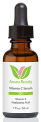 Textura no grasa de Amara Beauty Serum con ácido hialurónico, absorción suave.