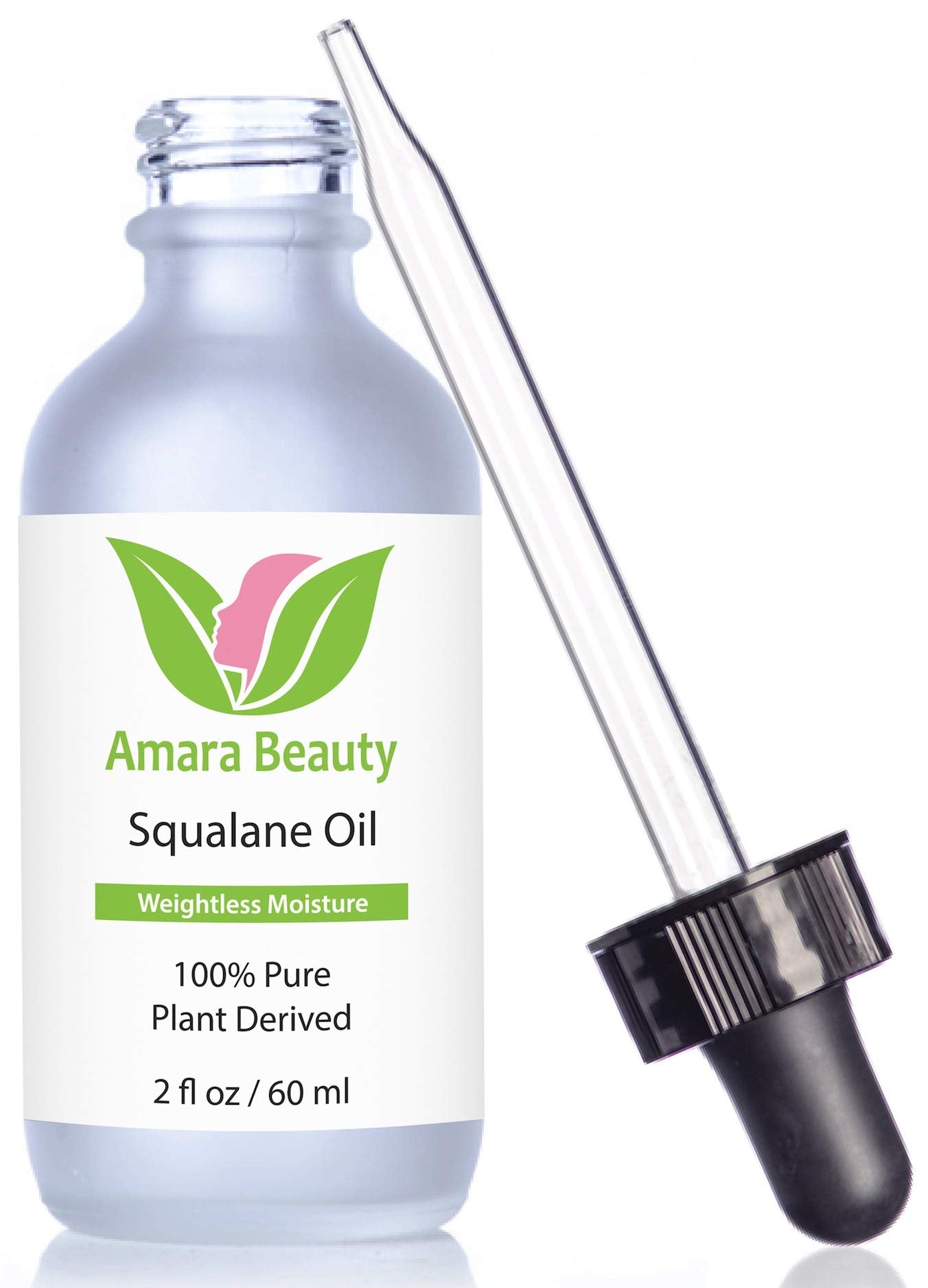 Amara Beauty Squalano para rostro; hidratación ligera y rápida sin grasa.