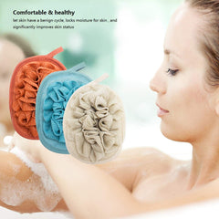 Amariver bola floral para baño, textura suave y juego de espuma