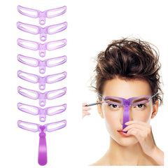 Amariver plantilla de cejas: 8 estilos para definir cejas con precisión