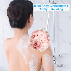 AmazerBath lufa en colores SunsetBerry para decorar tu baño