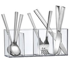 La marca Amazing Abby Glamour diseño-moderno-cristal aporta elegancia a tu vanidad y evita acumulación de productos.