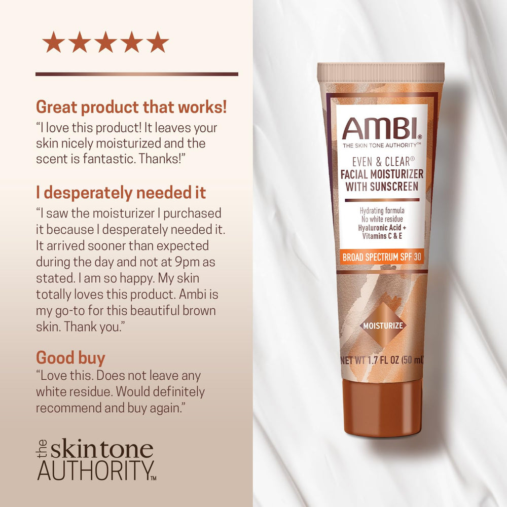 Ambi Even & Clear: uso diario y cuidado constante de la piel