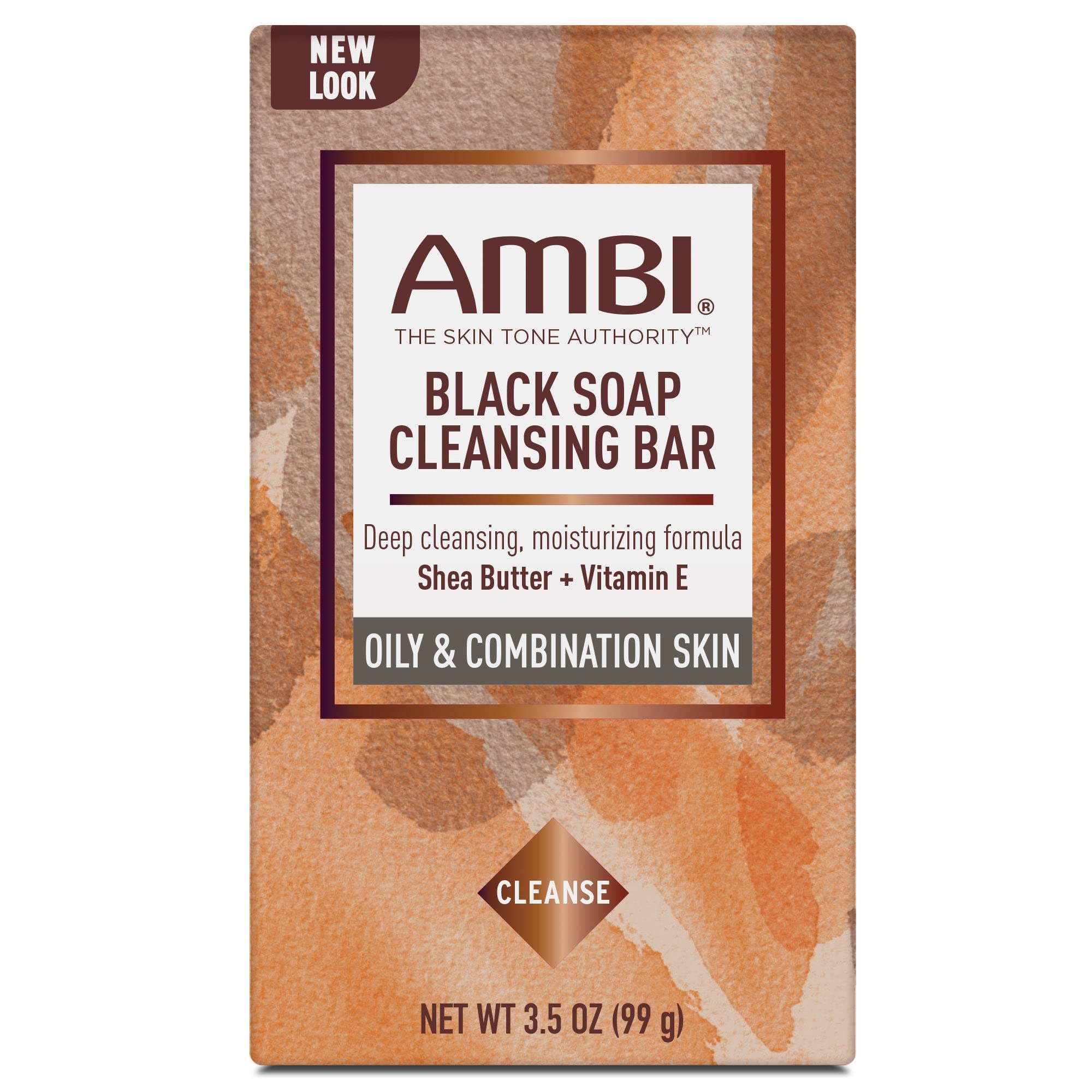 Ambi paquete de seis jabones negros karite, ideal para familia