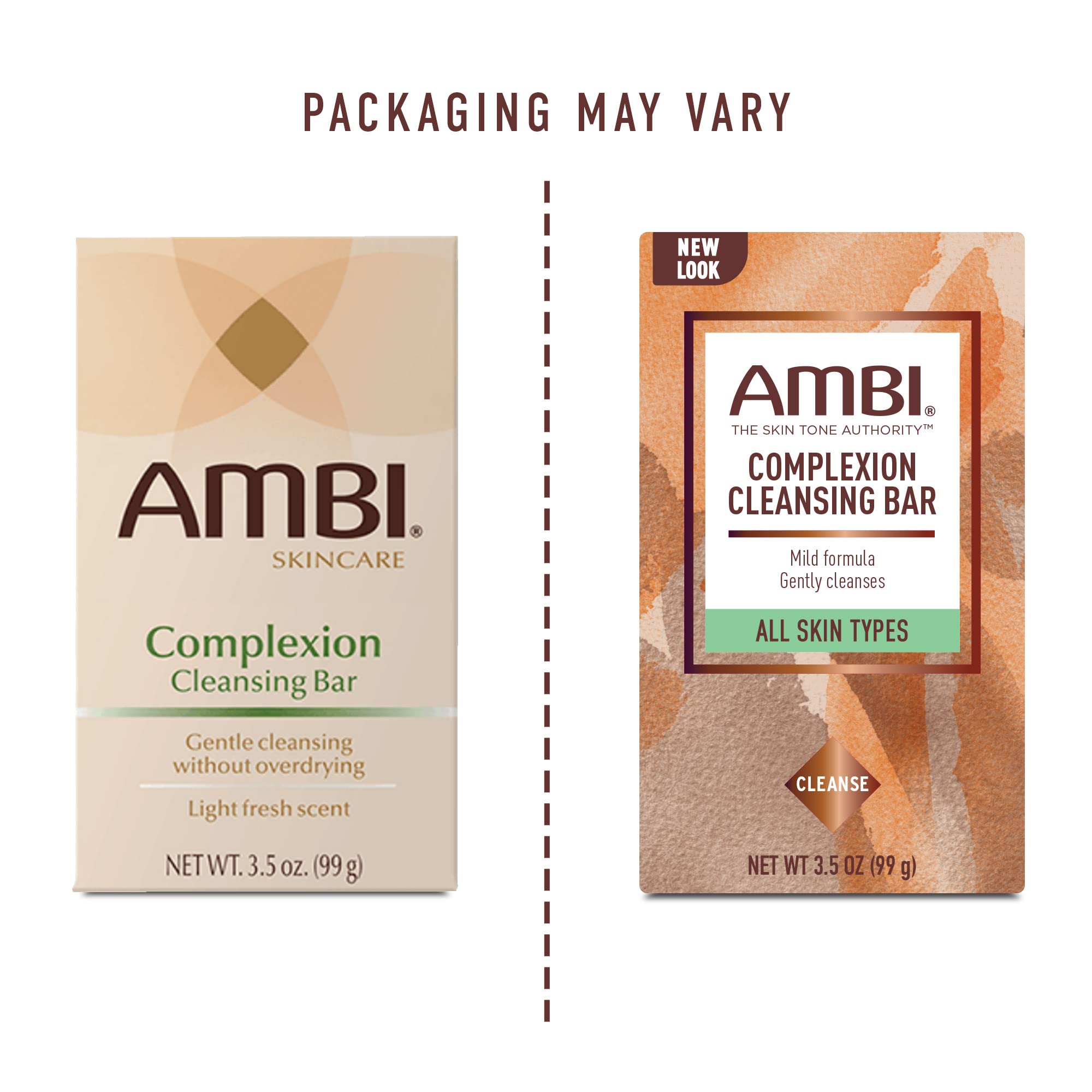 Texture mousse du savon Ambi Complexion offre une toilette douce et hydratante.