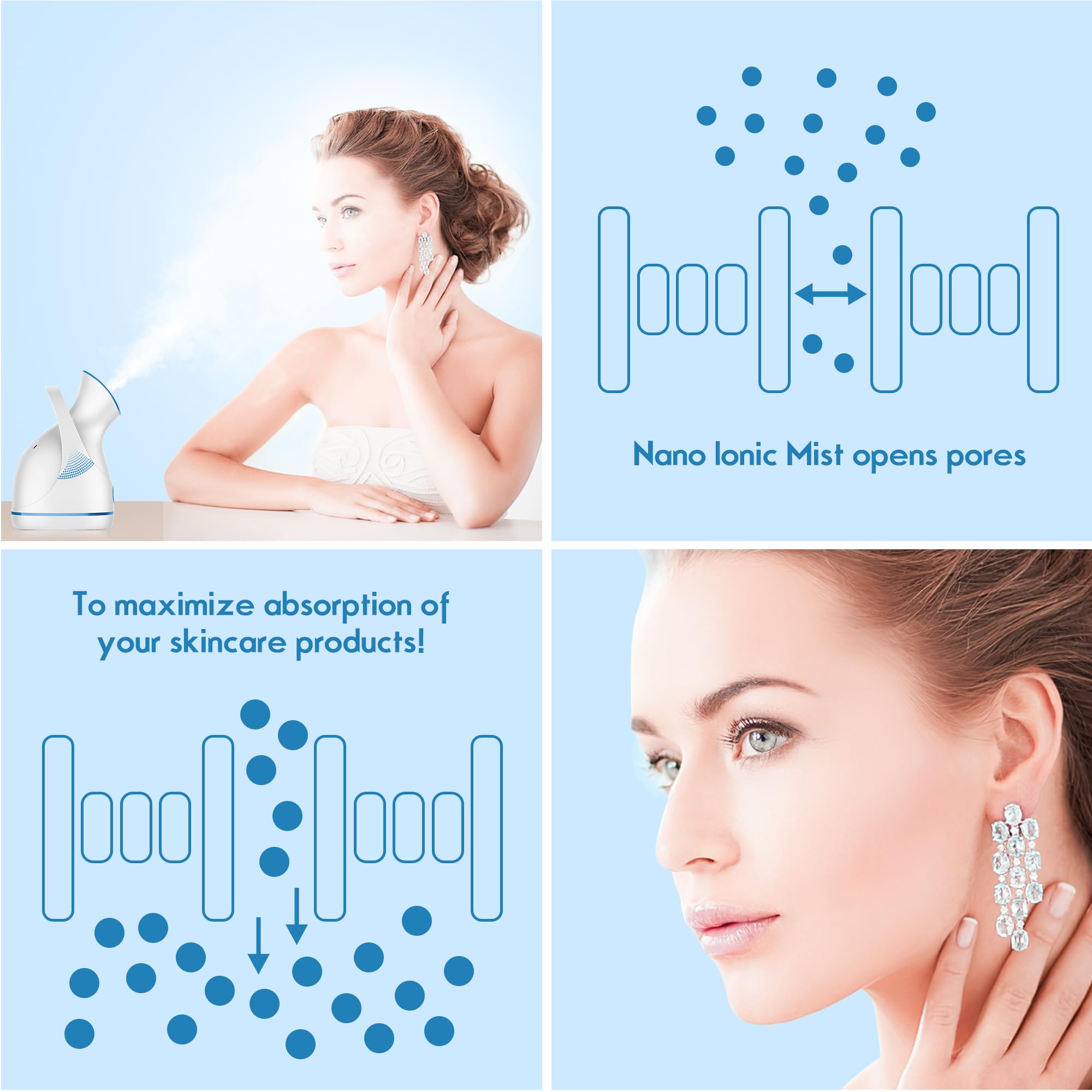 Amconsure diseño estiloso, regalo ideal para amantes del cuidado de la piel