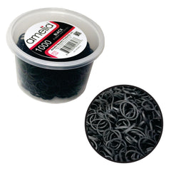 Amelia Beauty bandas elasticas 1-2 pulgadas: resistencia duradera para peinados seguros.