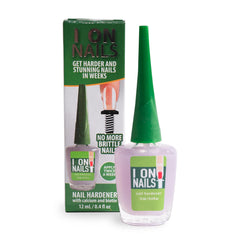 Amen Beauty I On Nails botella-claridad para aplicación diaria y acabado transparente.