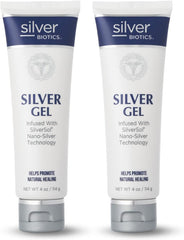 Gel Silver Biotics de American Biotech Labs aplicacion en la piel para alivio suave