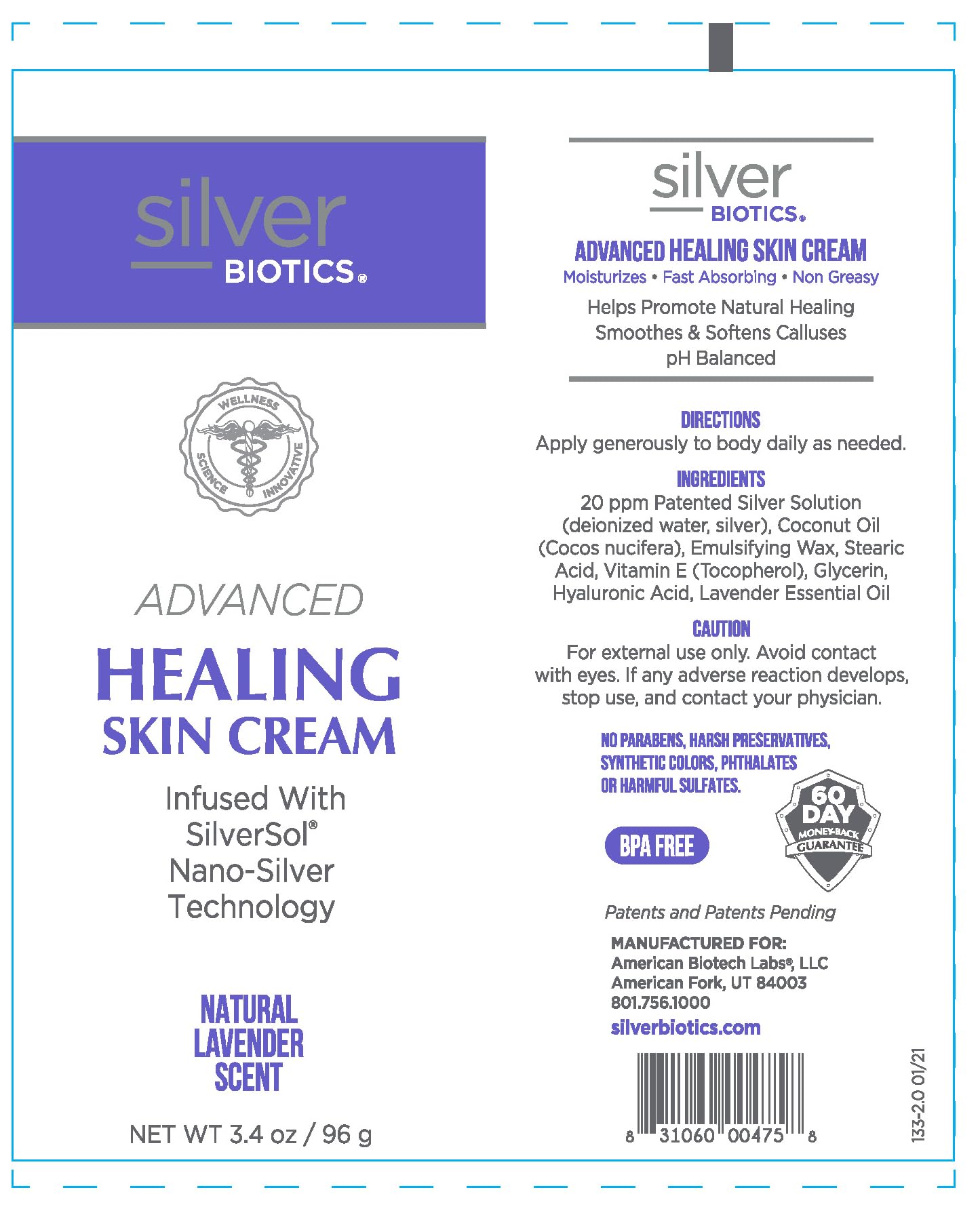 American Biotech Labs Silver Biotics para imperfecciones, tono de piel más uniforme.