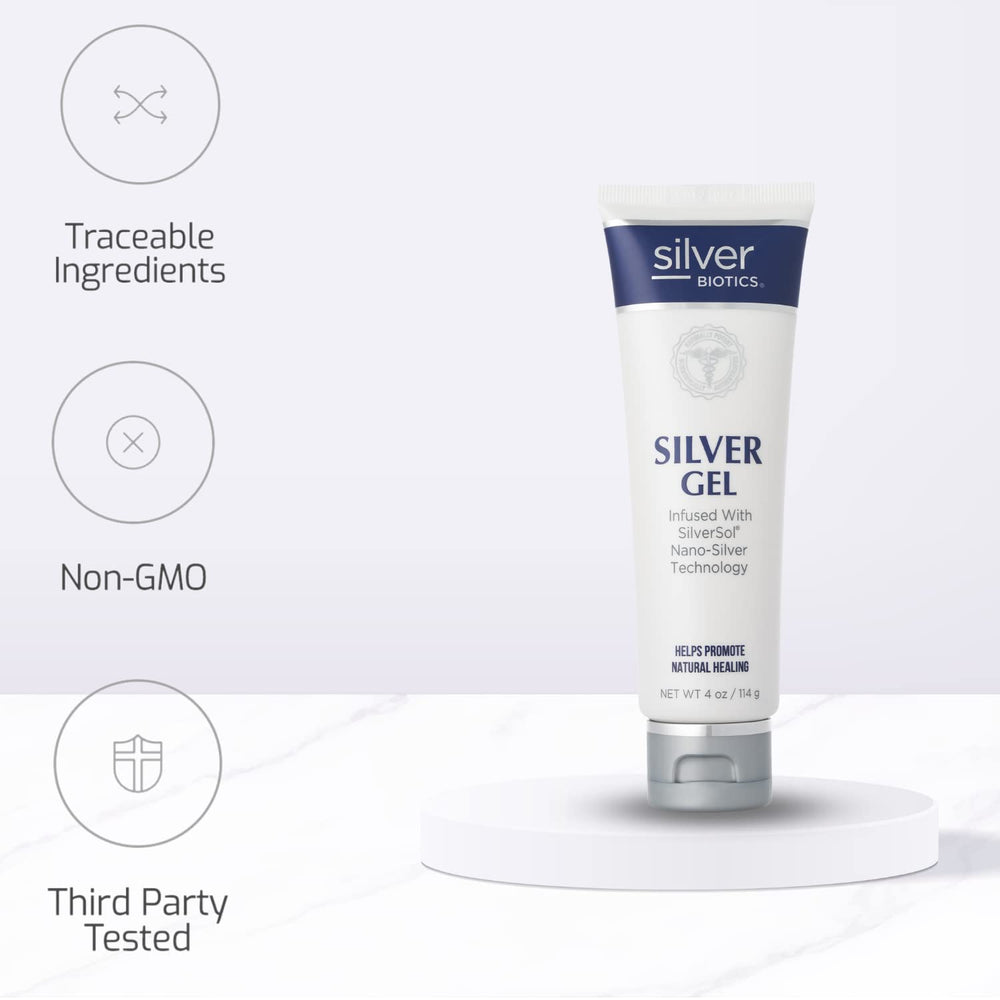 SilverBiotics sin fragancia ni colorantes para piel sensible