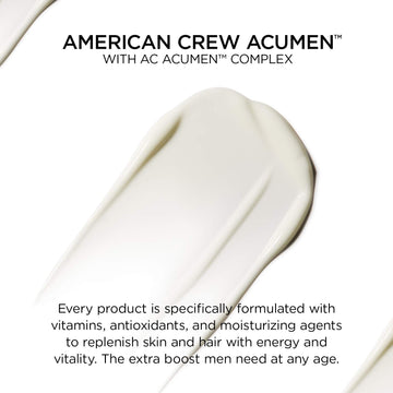 American Crew Acumen uso diario como ritual de higiene y frescura.