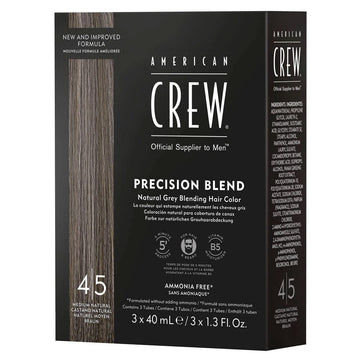 AMERICAN CREW aplicación rápida en 5 minutos para resultados temporales.