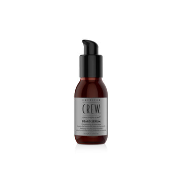 American Crew, botellita de acondicionador para barba, envase compacto.