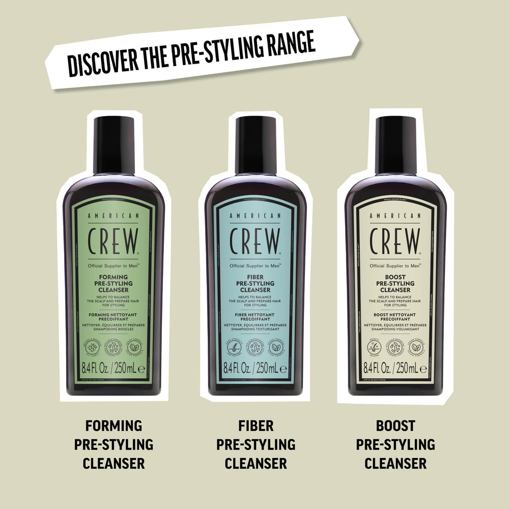 American Crew Boost Shampoo: guía de uso para lograr volumen visible.