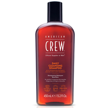 American Crew champú para hombres limpieza diaria deja cabello limpio y aroma fresco