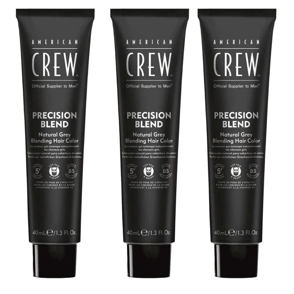 American Crew coloración temporal para cabello con cobertura natural de canas