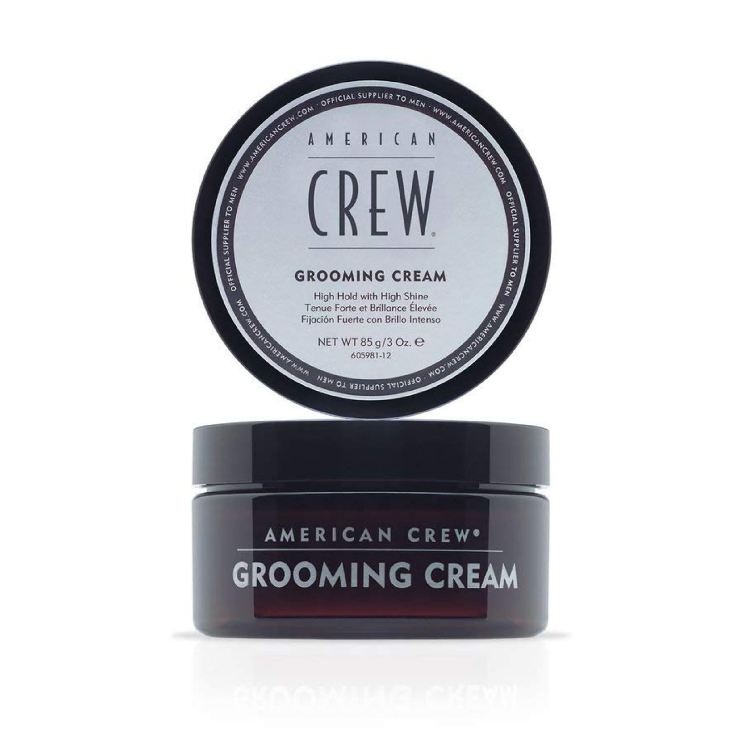 American Crew crema de peinado, alto brillo; ideal para un look pulido y duradero