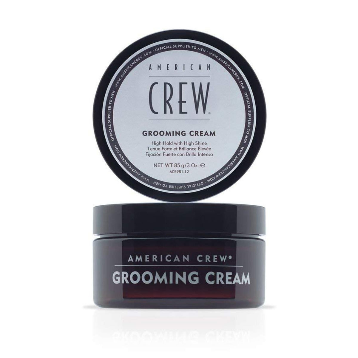 American Crew crema de peinado, alto brillo; ideal para un look pulido y duradero