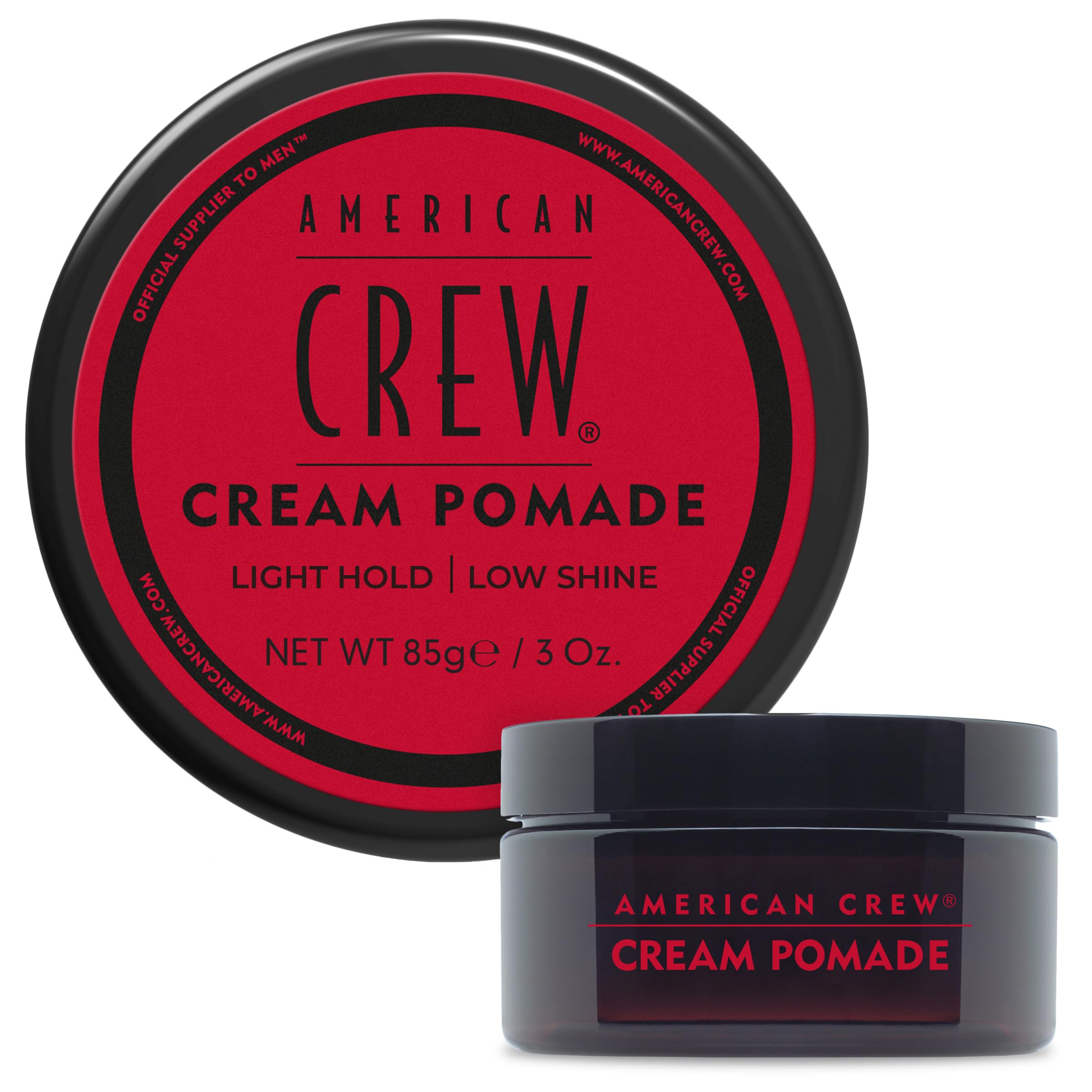 American Crew crema pomada definición natural y fijación ligera para cabello corto