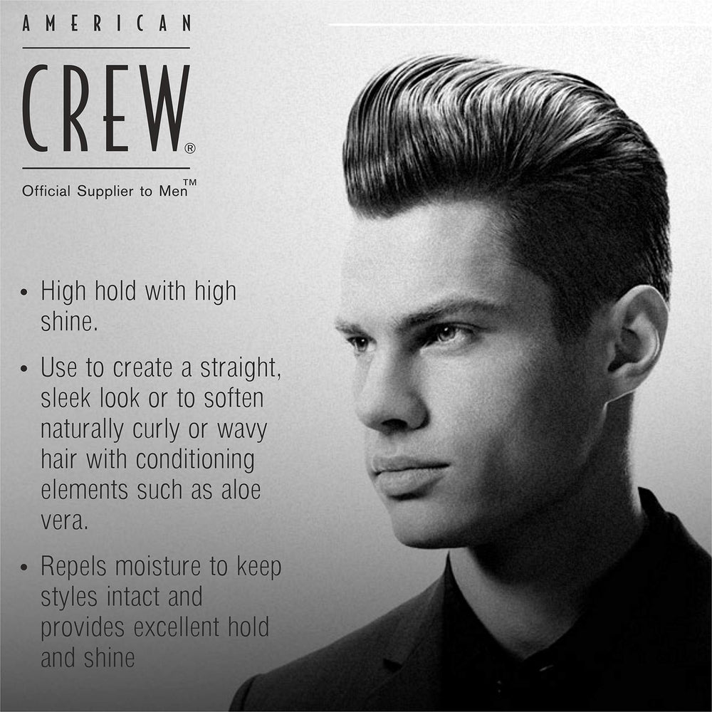 American Crew Crème de coiffage – effet brillance élevé sans lourdeur.