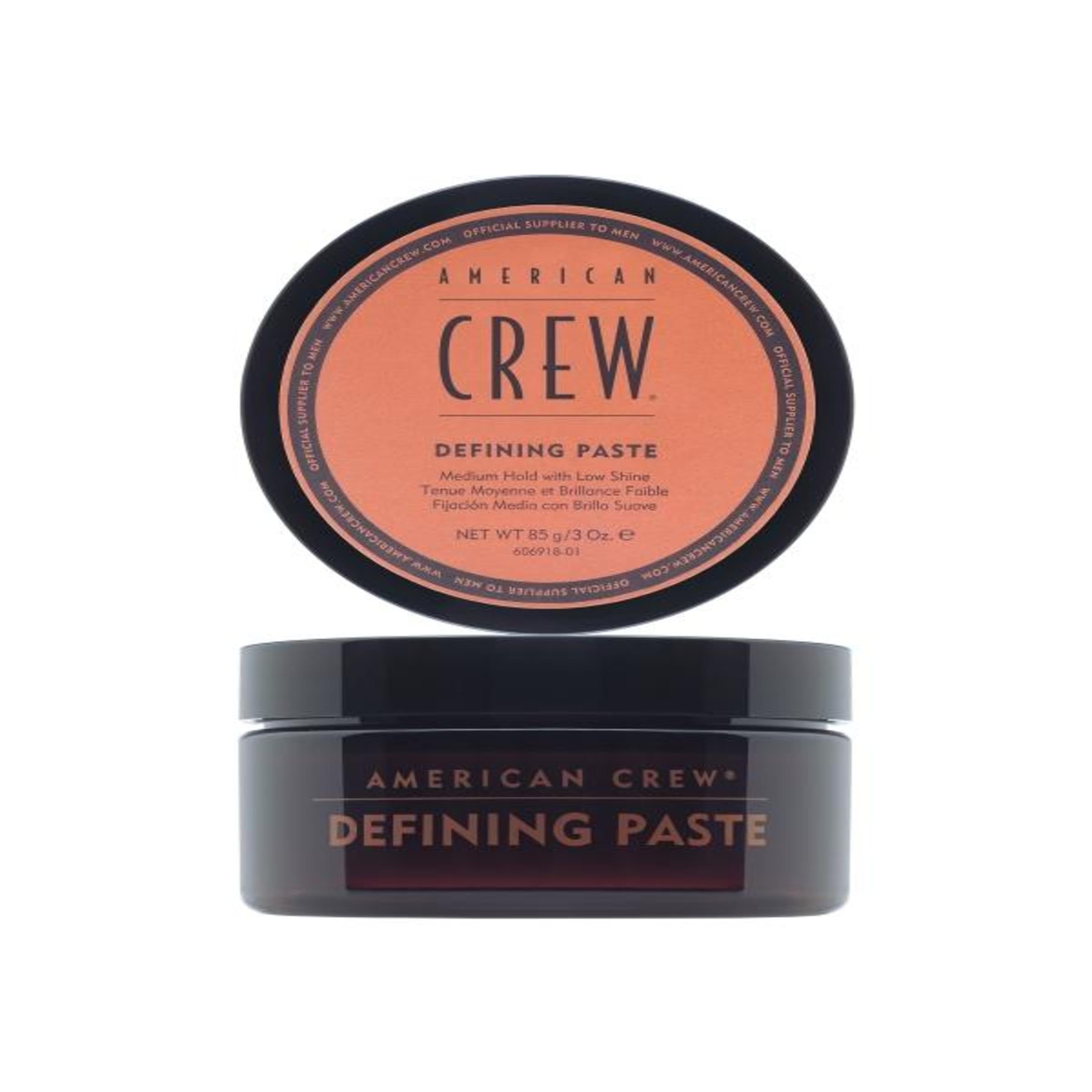 American Crew Defining Paste: look texturizado con fijación media para un acabado natural.