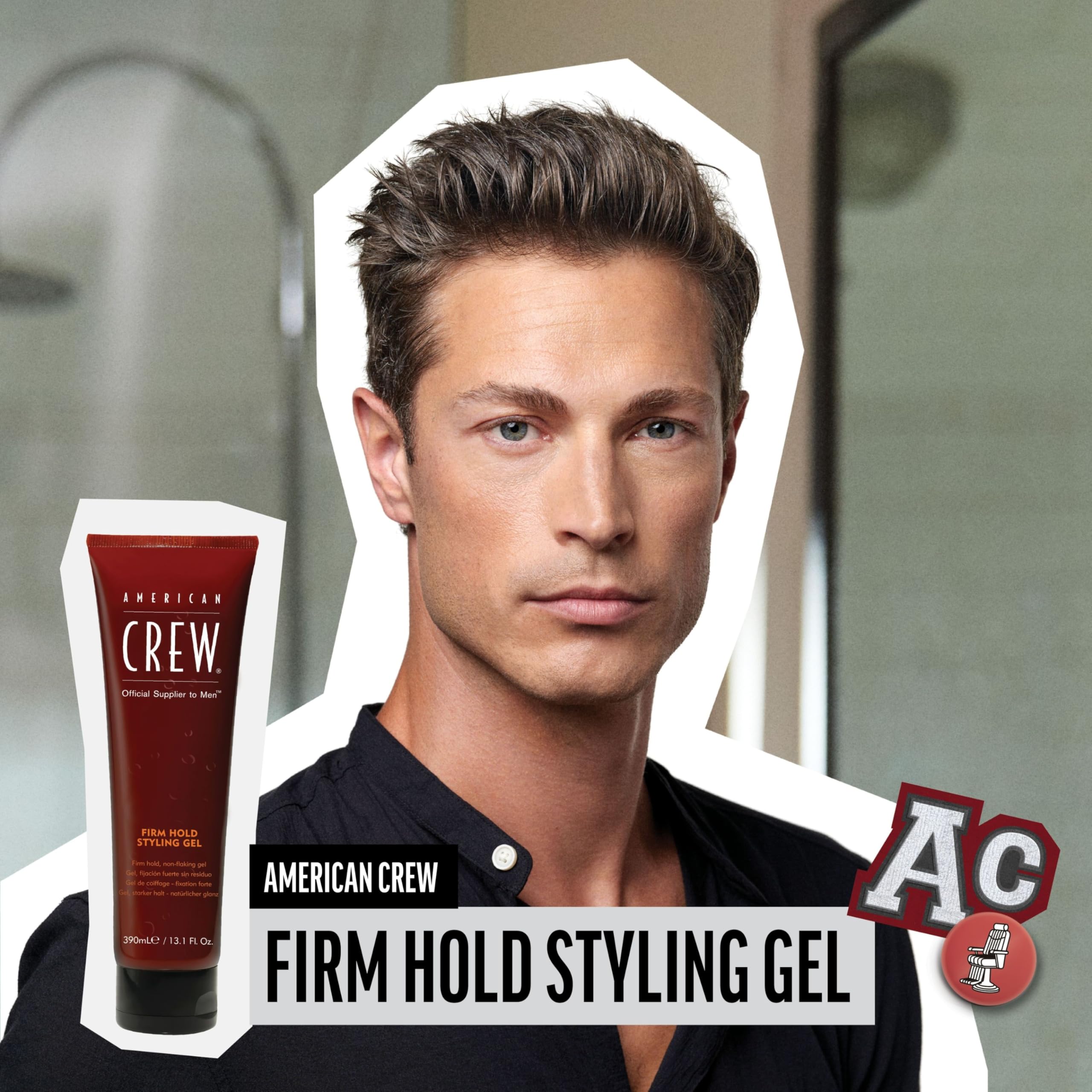 Acondicionamiento ligero que mantiene el cabello suave con American Crew.